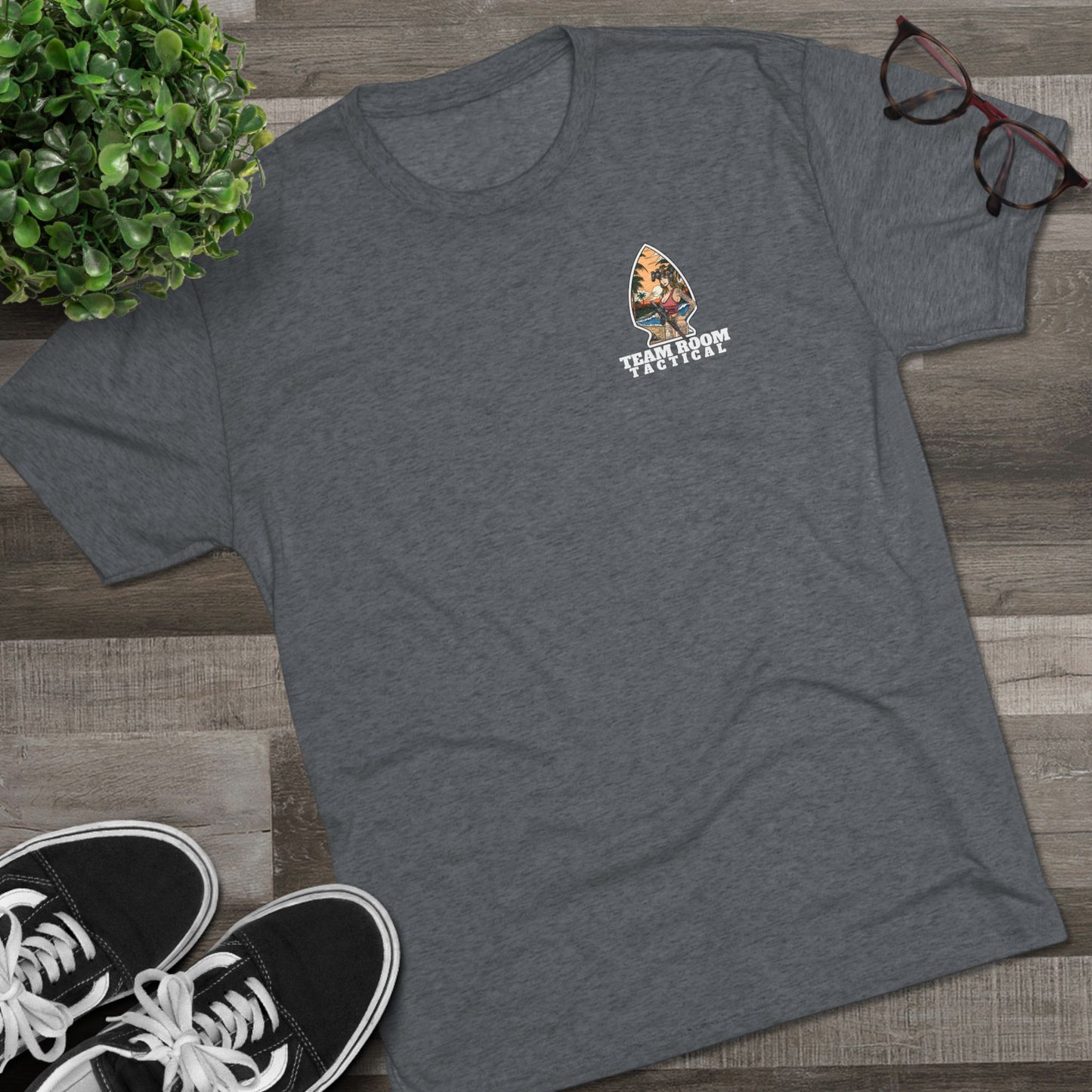TRT Sunset Gats and Tats Tri-Blend