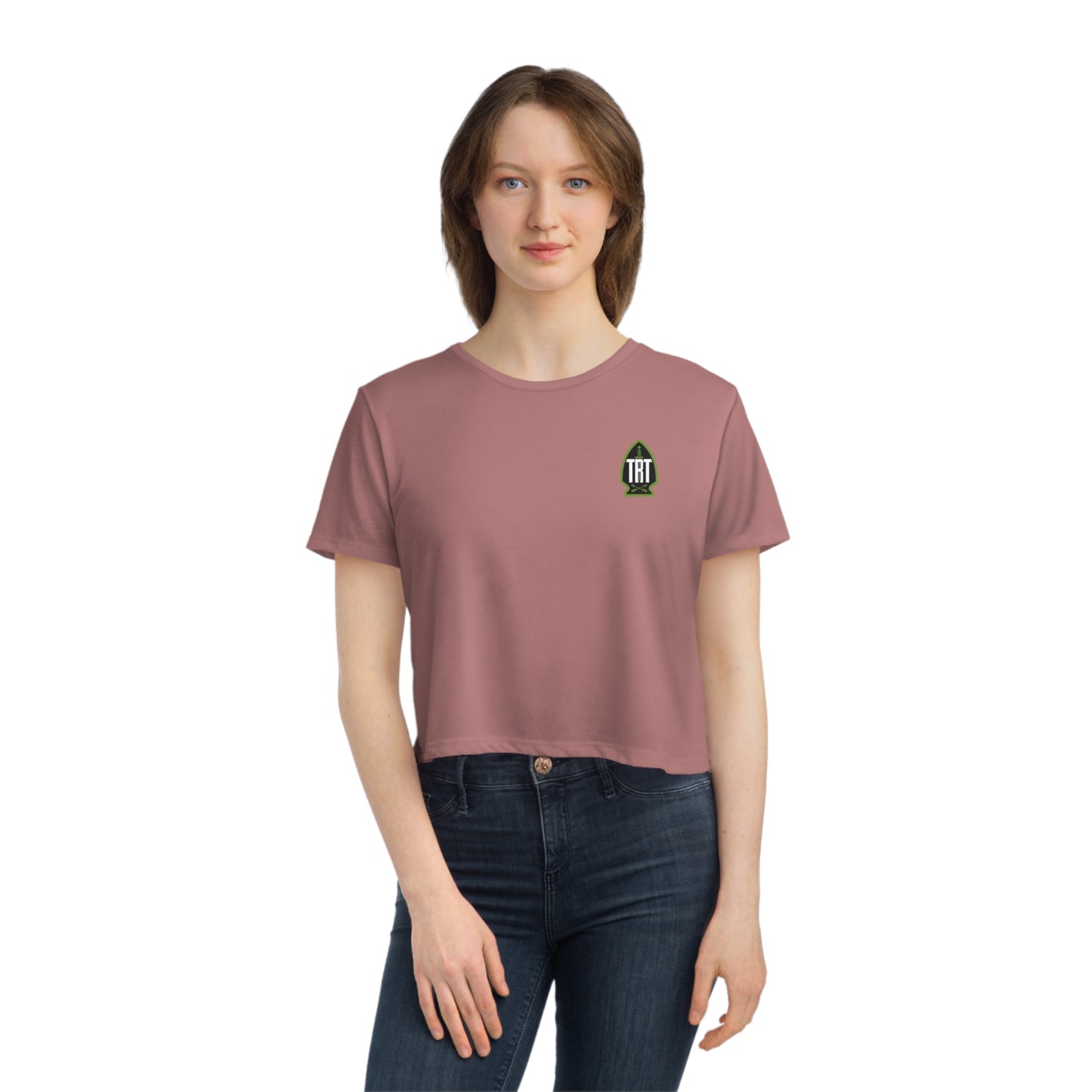 TRT Women's Range Bearded Bastard Cropped Tee