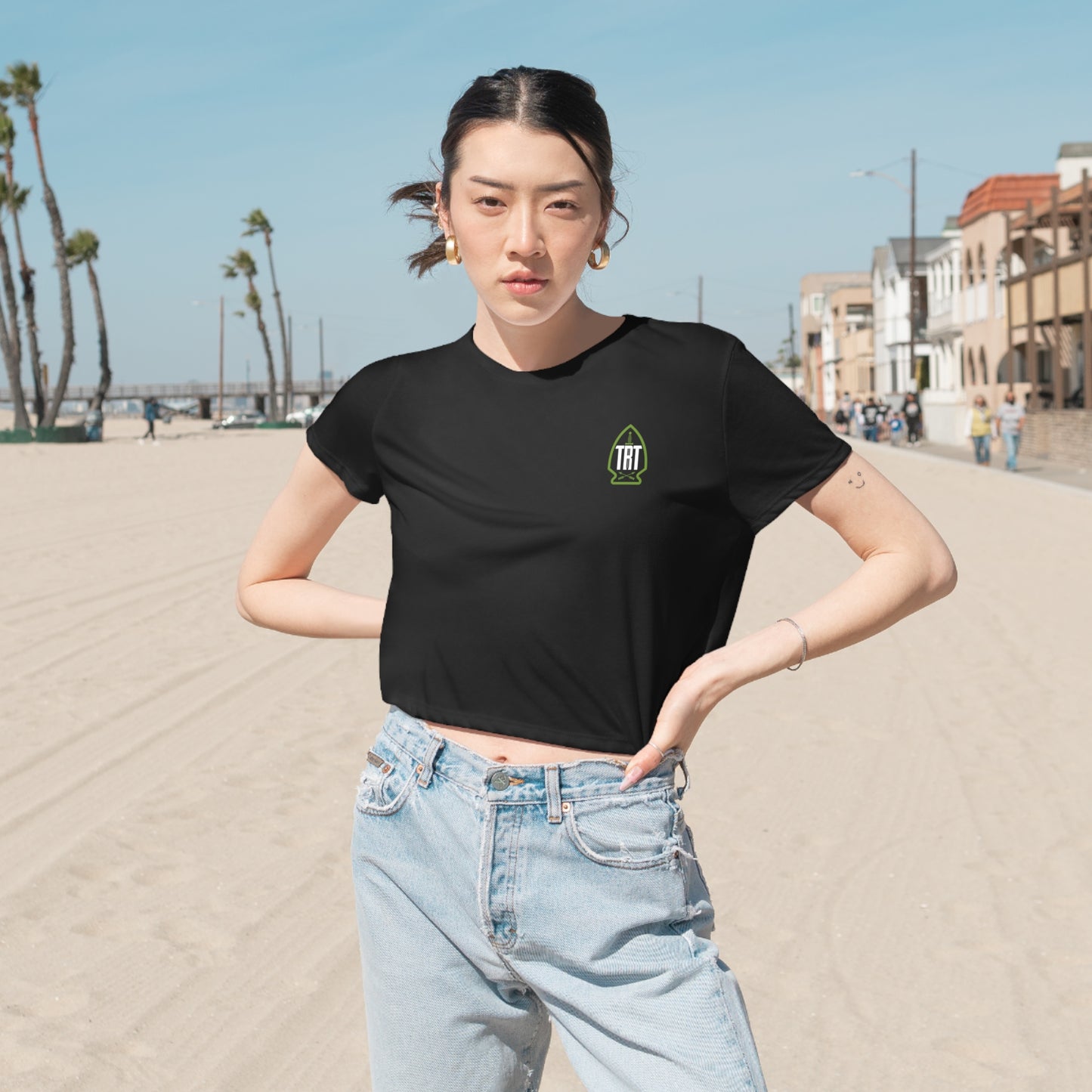 TRT Women's  Range Cropped Tee