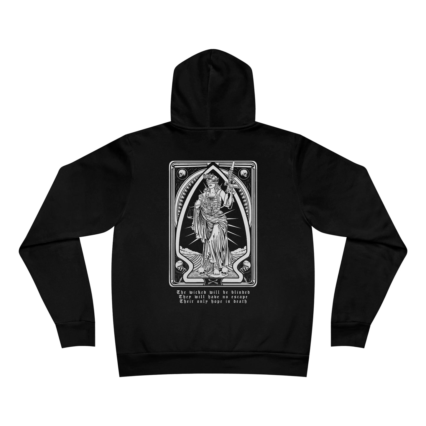 TRT LADY JUSTICE Fleece Pullover Hoodie