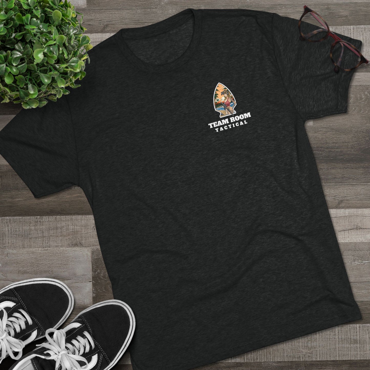 TRT Sunset Gats and Tats Tri-Blend
